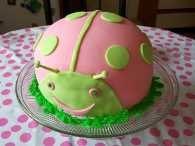Ladybug Birthday Cake Show